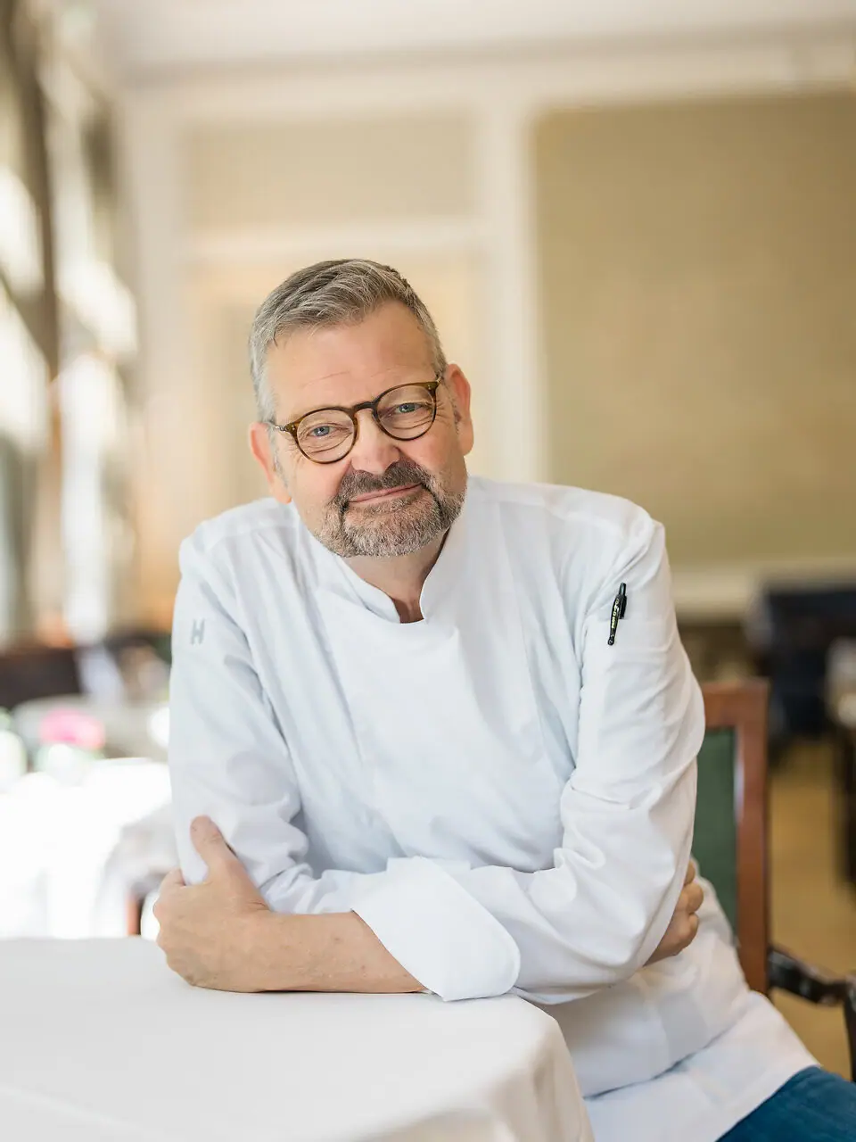Thomas Martin in Jacobs Restaurant