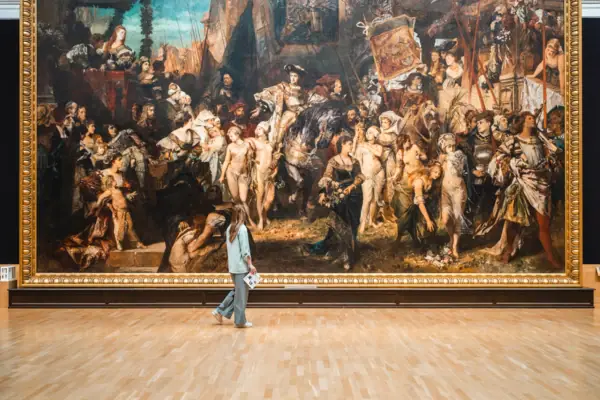 Besuch der Hamburger Kunsthalle Gemälde innerhalb der Hamburger Kunsthalle